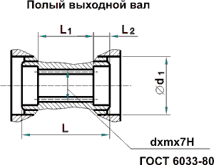 Полый вал